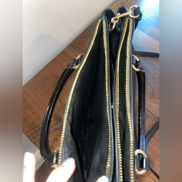 Brand New without tags Coach Black Crocodile Surrey Carryall Bag - Picture 9 of 13